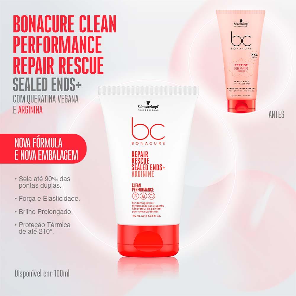 Schwarzkopf BC Clean Performance Repair Rescue Sealed Ends - Sérum Finalizador - 2
