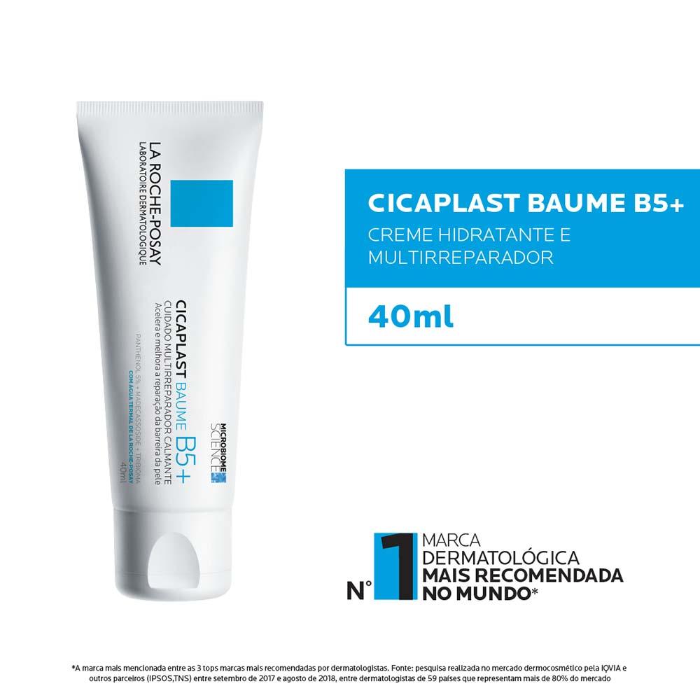 Bálsamo Multirreparador Pele Sensível e Irritada La Roche-Posay Cicaplast Baume B5+ - 3