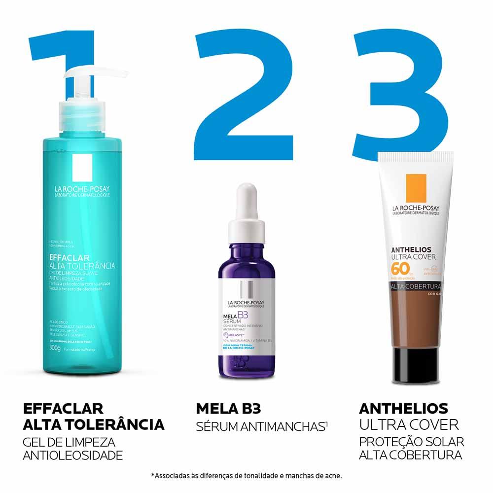 Protetor Solar Facial com Cor Alta Cobertura e Toque Seco FPS 60 La Roche-Posay Anthelios Ultra Cover - 6