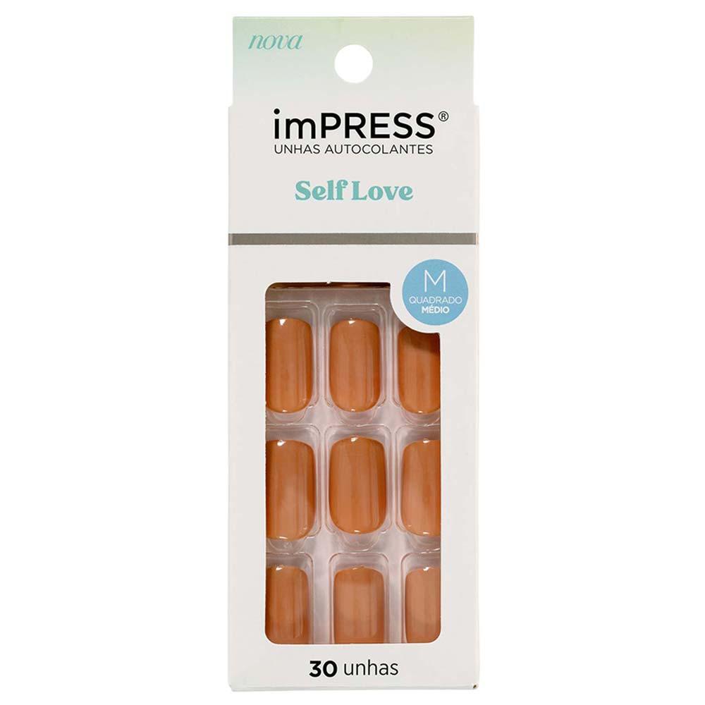 Unhas Postiças Autocolantes imPress Self Love - Média - 1