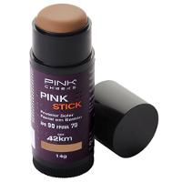 Protetor Solar Facial Com Cor Pink Stick FPS90 - 1