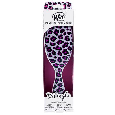 Escova De Cabelo Wetbrush Original Detangler Safari Leopardo