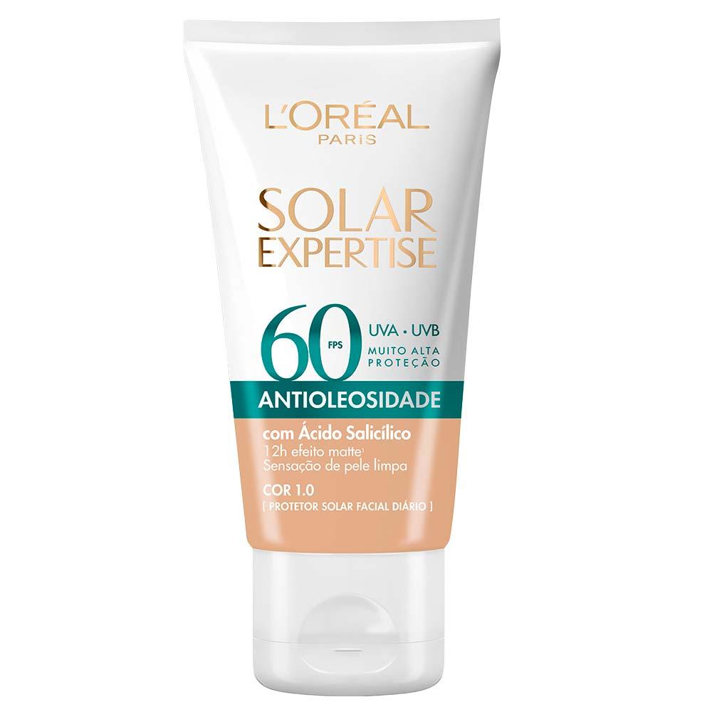 Protetor Solar Facial L'Oréal Paris Solar Expertise Antioleosidade Fps60 - 1