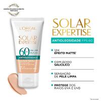 Protetor Solar Facial L'Oréal Paris Solar Expertise Antioleosidade Fps60