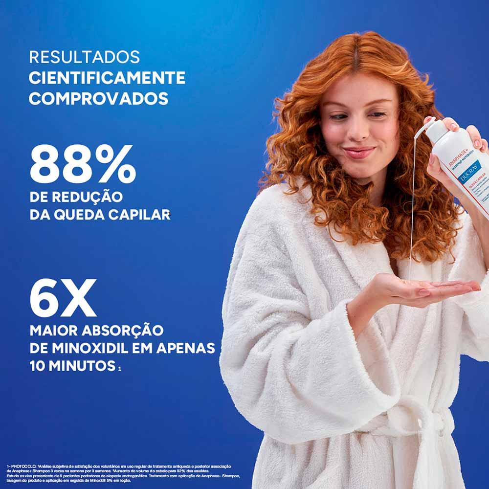 Ducray Anaphase+ Shampoo Antiqueda com Minoxidil - 5