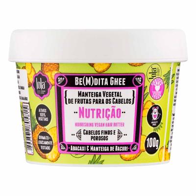 Máscara de Nutrição Lola Cosmetics Be(m)dita Ghee Abacaxi e Manteiga de Bacuri
