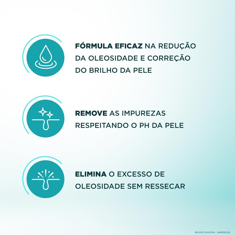 Sabonete Líquido Facial para Pele Mista a Oleosa Dermotivin Original - 5