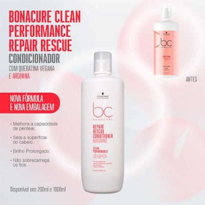 Schwarzkopf BC Clean Performance  Repair Rescue - Condicionador