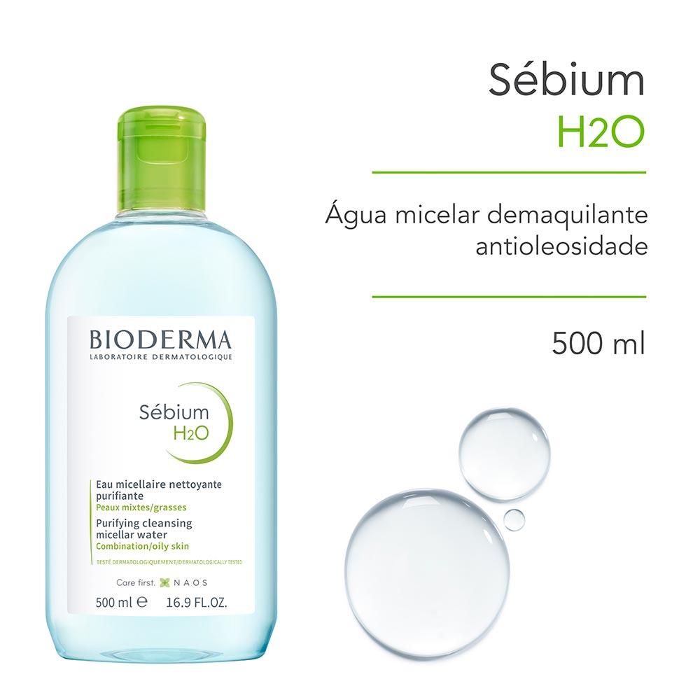 Água Micelar Antioleosidade Bioderma Sébium H2O - 2