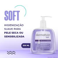 Sabonete Líquido Facial para Pele Seca ou Sensibilizada Dermotivin Soft - 2