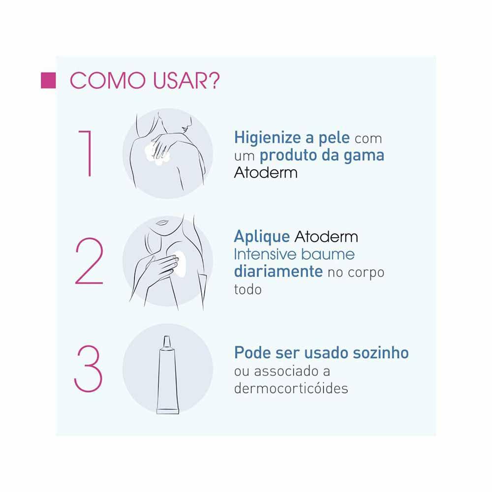 Atoderm Intensive Baume Bioderma para Peles com Ressecamento Intenso e Coceira - 6