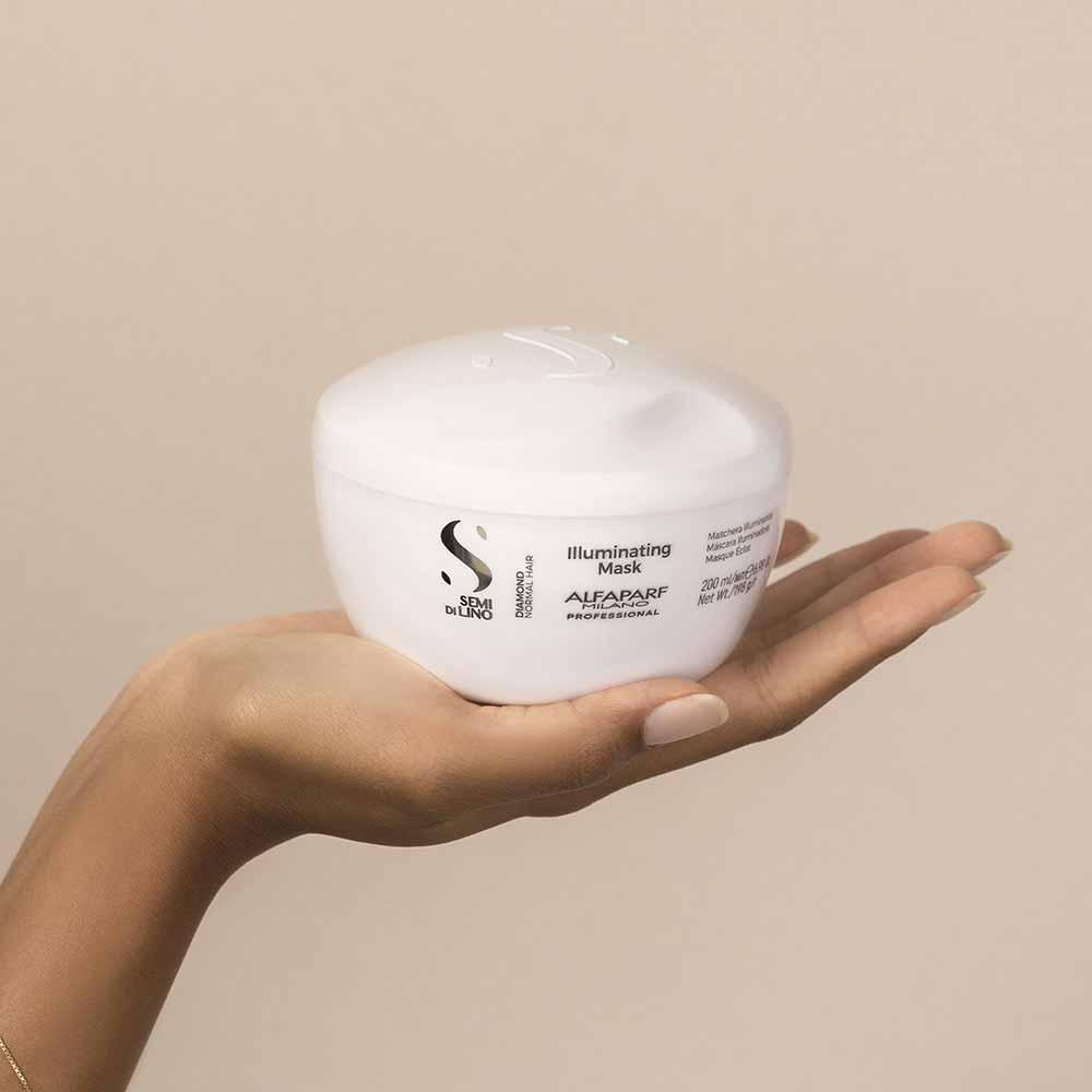 Alfaparf Semi Di Lino Diamond Illuminating Máscara Capilar - 5