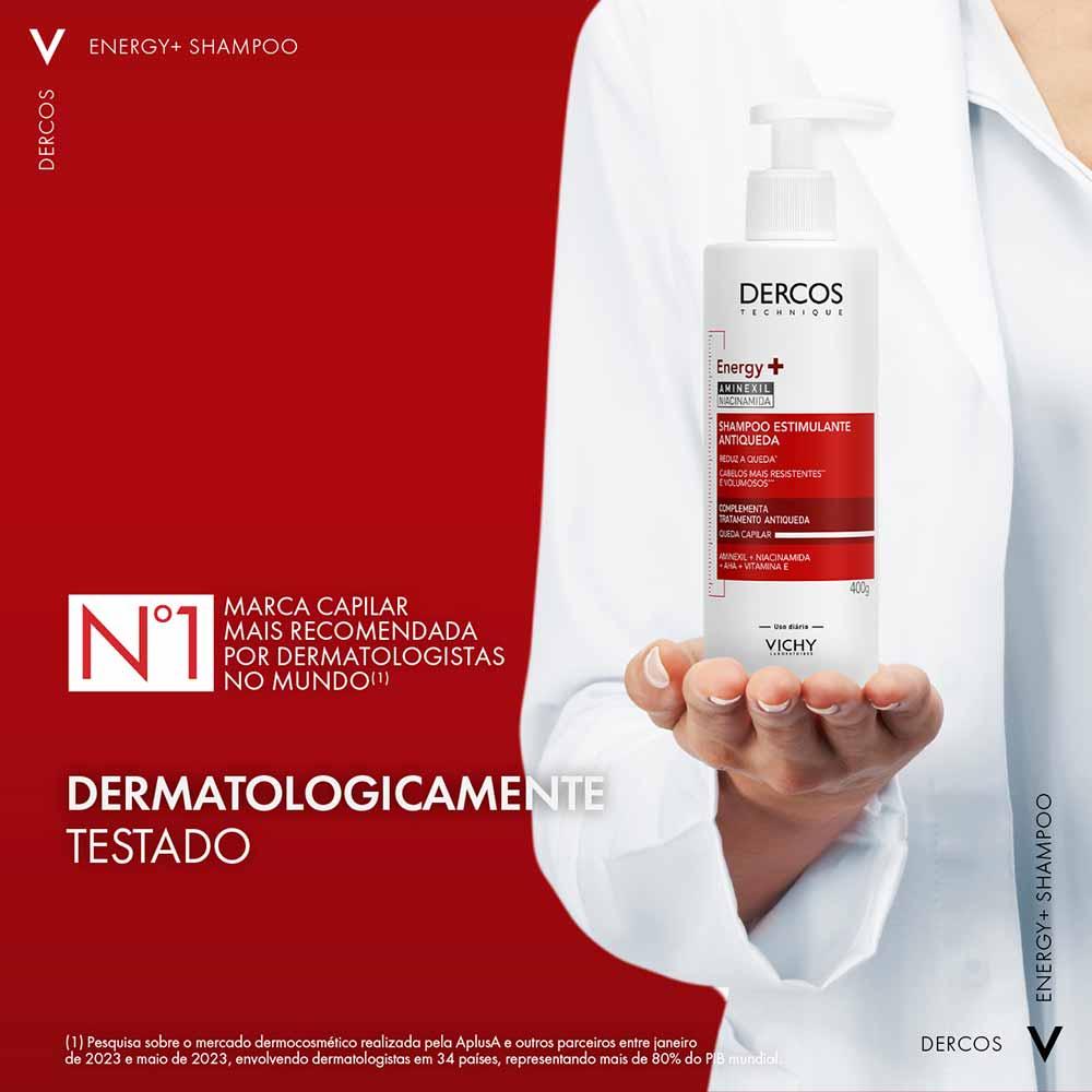 Shampoo Estimulante Antiqueda Vichy Dercos Energy+ - 7