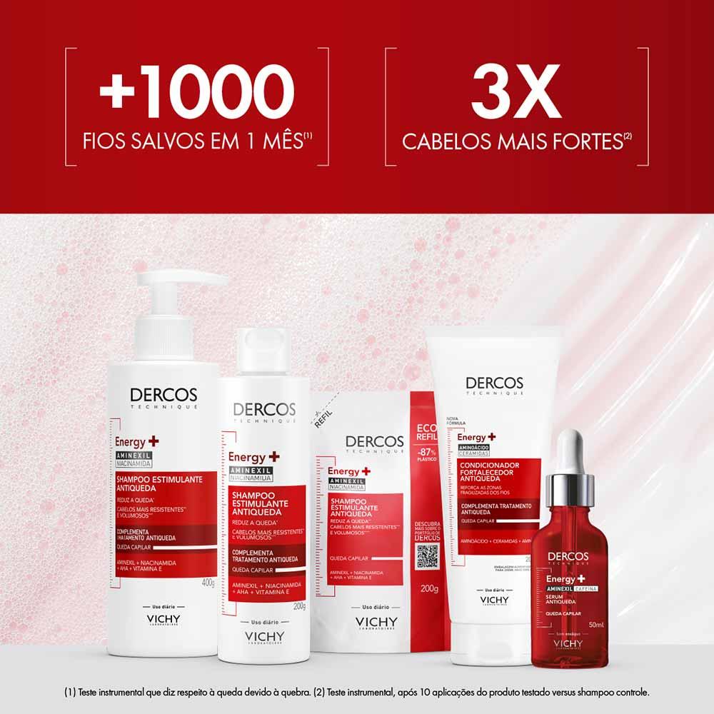 Shampoo Estimulante Antiqueda Vichy Dercos Energy+ - 8