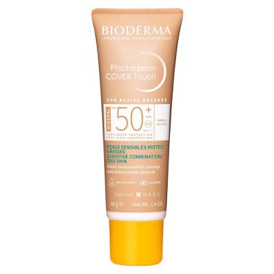 Protetor Solar Facial Bioderma Photoderm Cover Touch Mineral FPS 50+