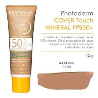 Protetor Solar Facial Cobertura Total Bioderma Photoderm Cover Touch Mineral FPS 50+ - 3