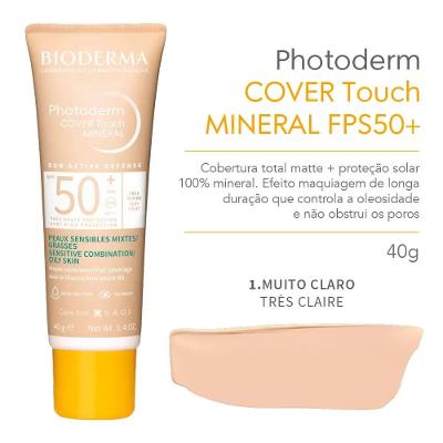 Bioderma Protetor Solar Facial Photoderm Cover Touch FPS 50+