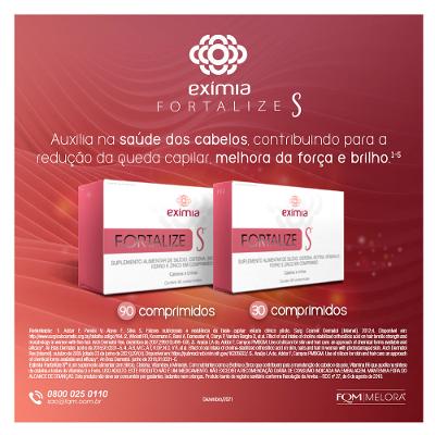 Suplemento Alimentar para Cabelos e Unhas Eximia Fortalize S