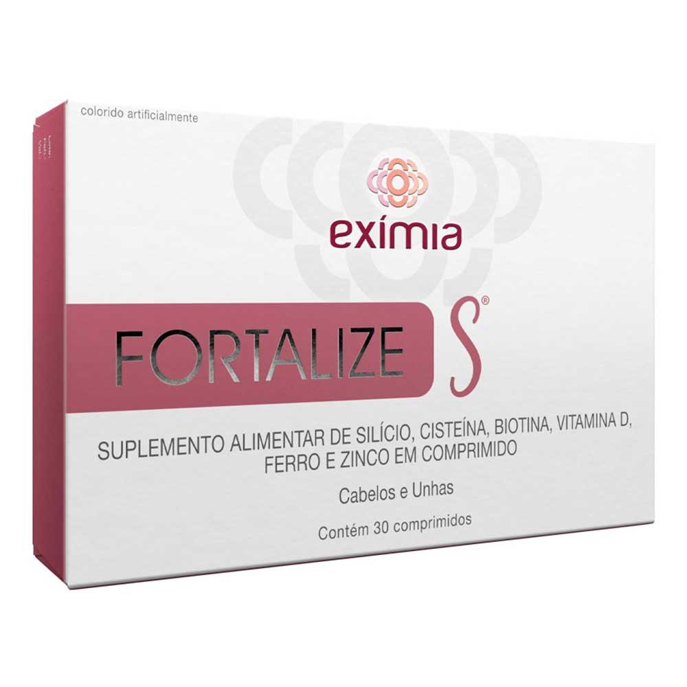 Suplemento Alimentar para Cabelos e Unhas Eximia Fortalize S - 1