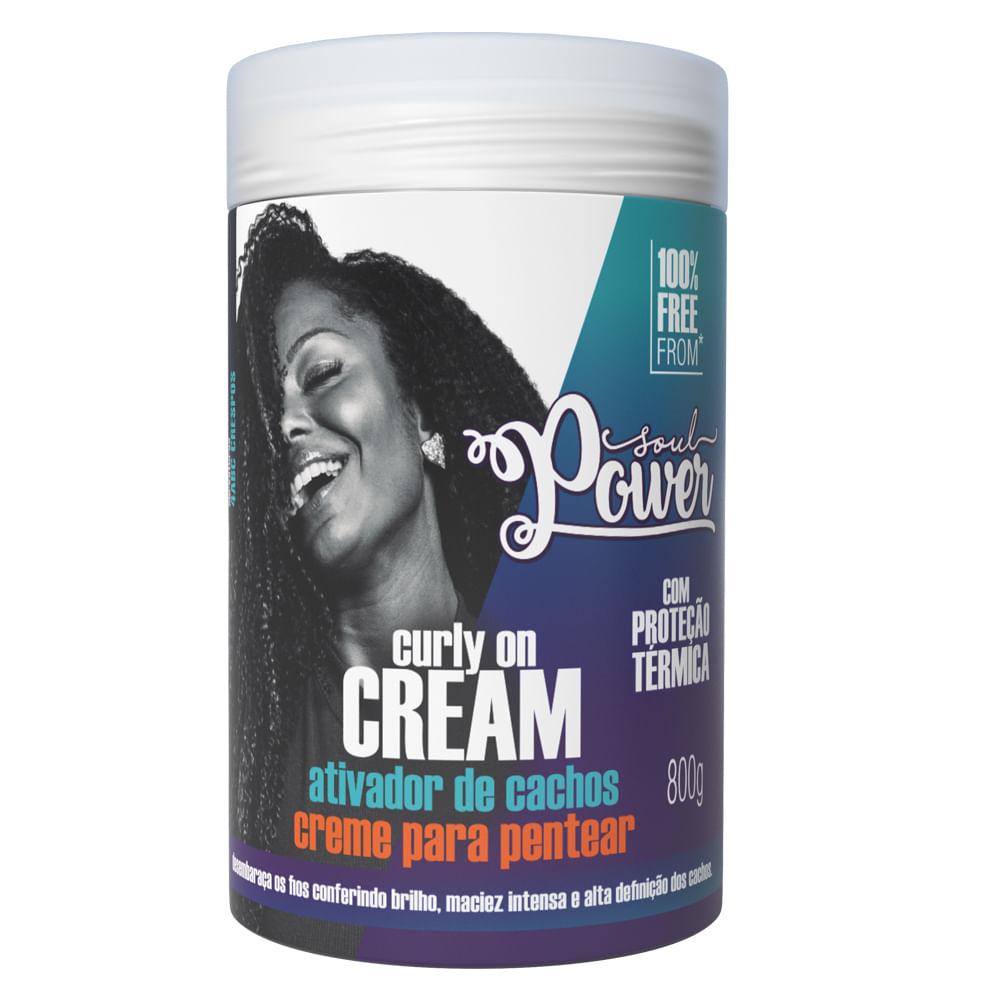 Ativador de Cachos Soul Power - Curly On Cream - 1