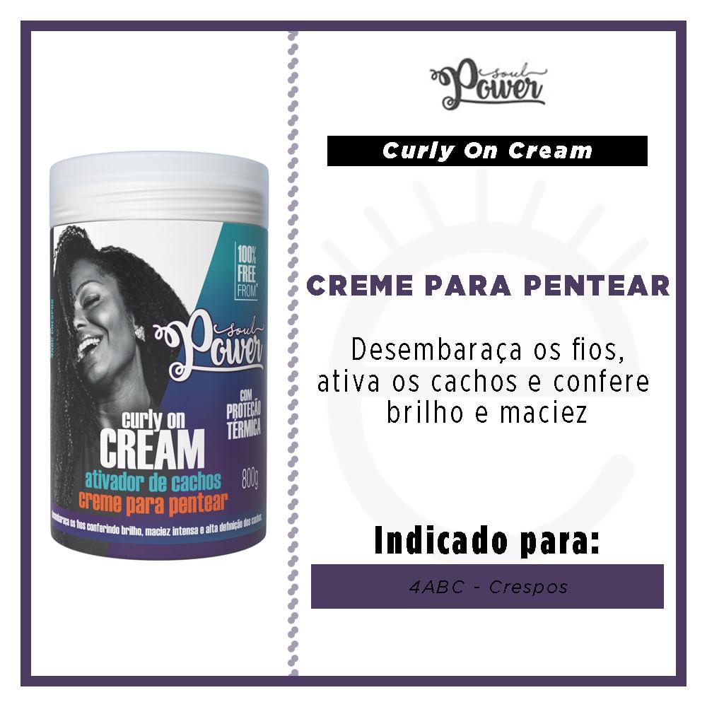 Ativador de Cachos Soul Power - Curly On Cream - 2