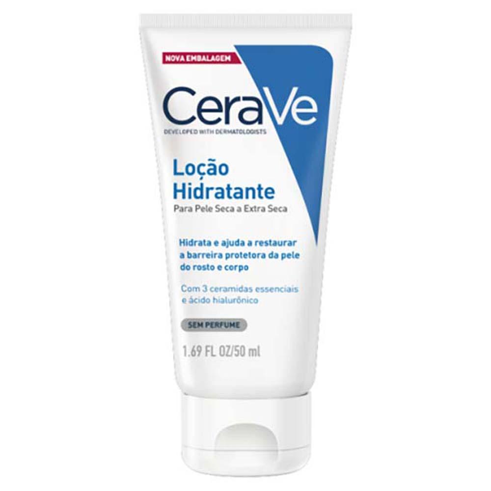 Loção Hidratante Corporal CeraVe para Pele Seca com Ácido Hialurônico e Ceramidas - 1