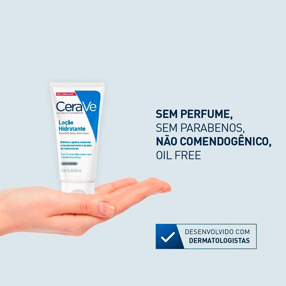 Loção Hidratante Corporal CeraVe para Pele Seca com Ácido Hialurônico e Ceramidas - 4