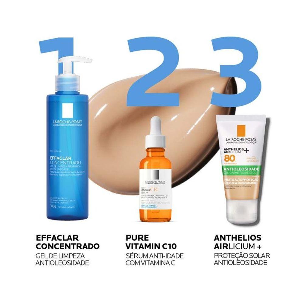 Protetor Solar Facial com Cor La Roche Posay Anthelios Airlicium+ FPS80 - 8