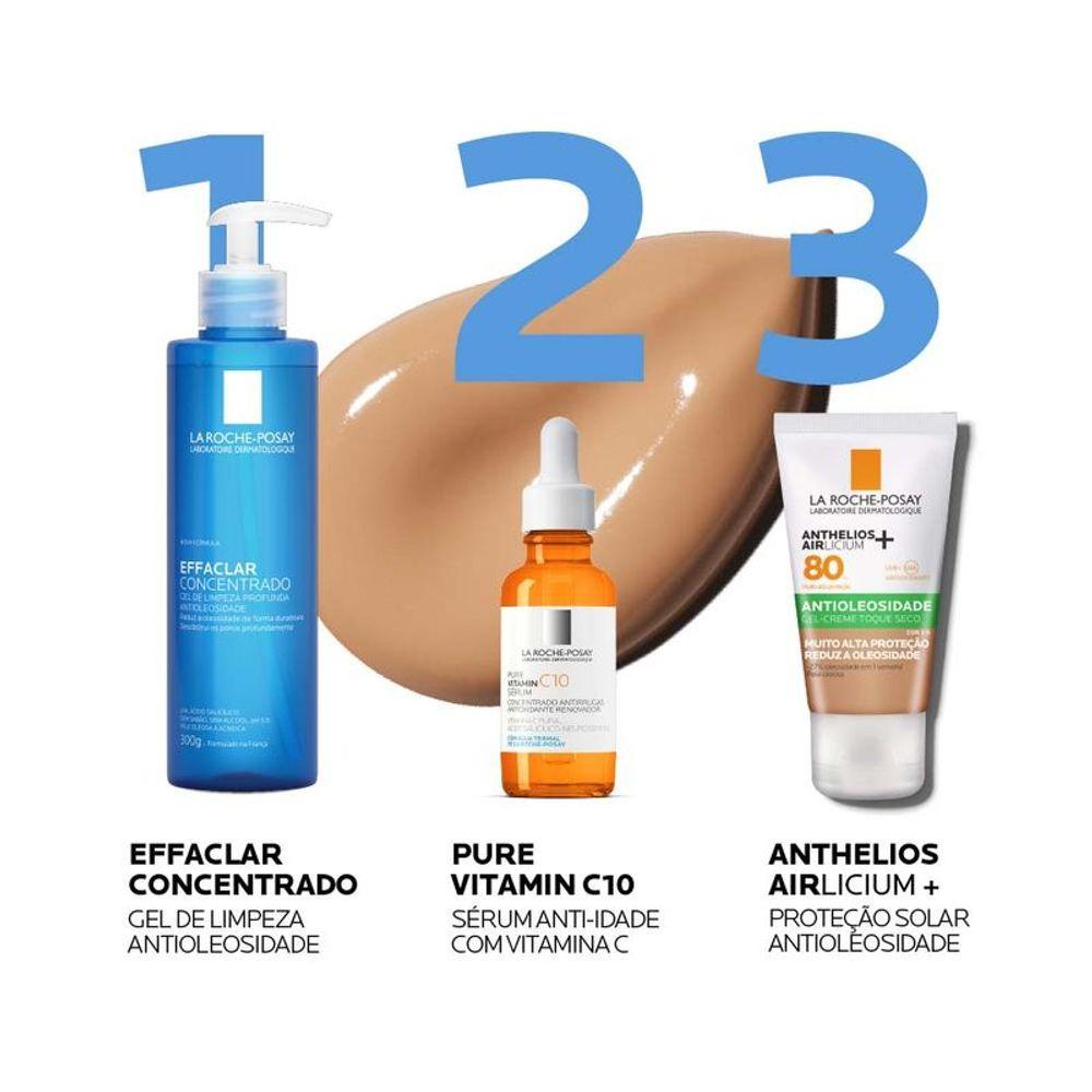 Protetor Solar Facial com Cor La Roche Posay Anthelios Airlicium+ FPS80 - 8