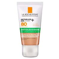 Protetor Solar Facial com Cor La Roche Posay Anthelios Airlicium+ FPS80 - 1