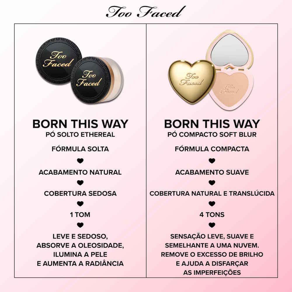 Pó Compacto Too Faced Born This Way - Soft Blur - 6