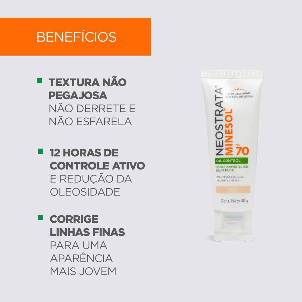 Protetor Solar Facial Neostrata Minesol Oil Control FPS 70 - 5