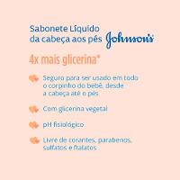 Sabonete Líquido de Glicerina Da Cabeça aos Pés Johnson's Baby - 5