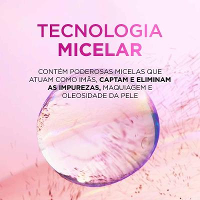 Água Micelar L'Oréal Paris Solução de Limpeza Demaquilante 5 em 1