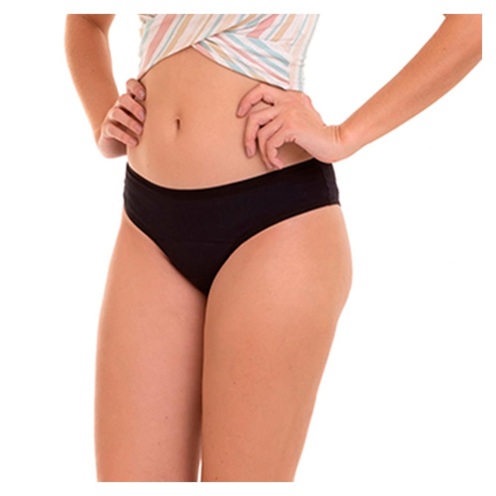 Calcinha Absorvente Violeta Cup - Preta - 3