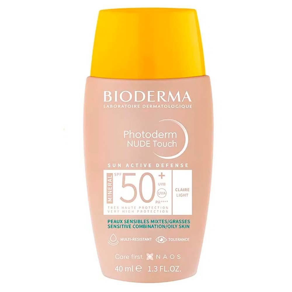 Protetor Solar com Cor Bioderma Photoderm Nude Touch Mineral FPS 50+ - 1