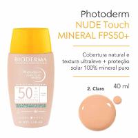 Protetor Solar com Cor Bioderma Photoderm Nude Touch Mineral FPS 50+ - 3