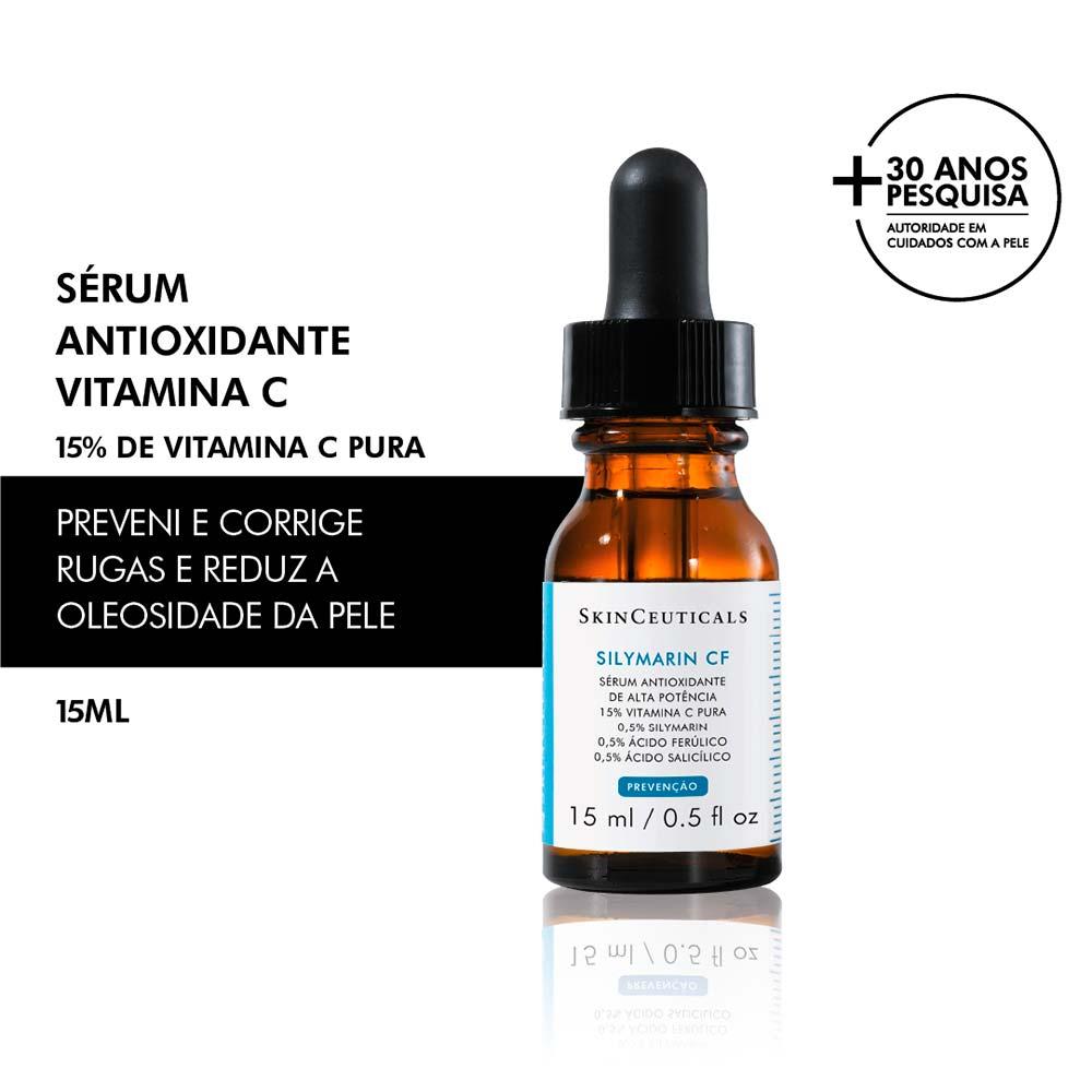 Sérum Skinceuticals Antioxidante e Antioleosidade Silymarin C F - 3