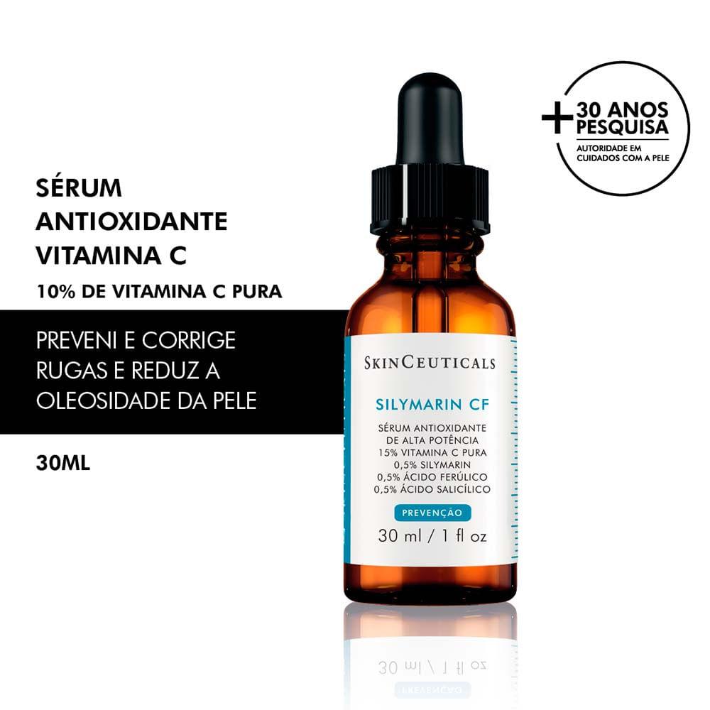 Sérum Skinceuticals Antioxidante e Antioleosidade Silymarin C F - 3