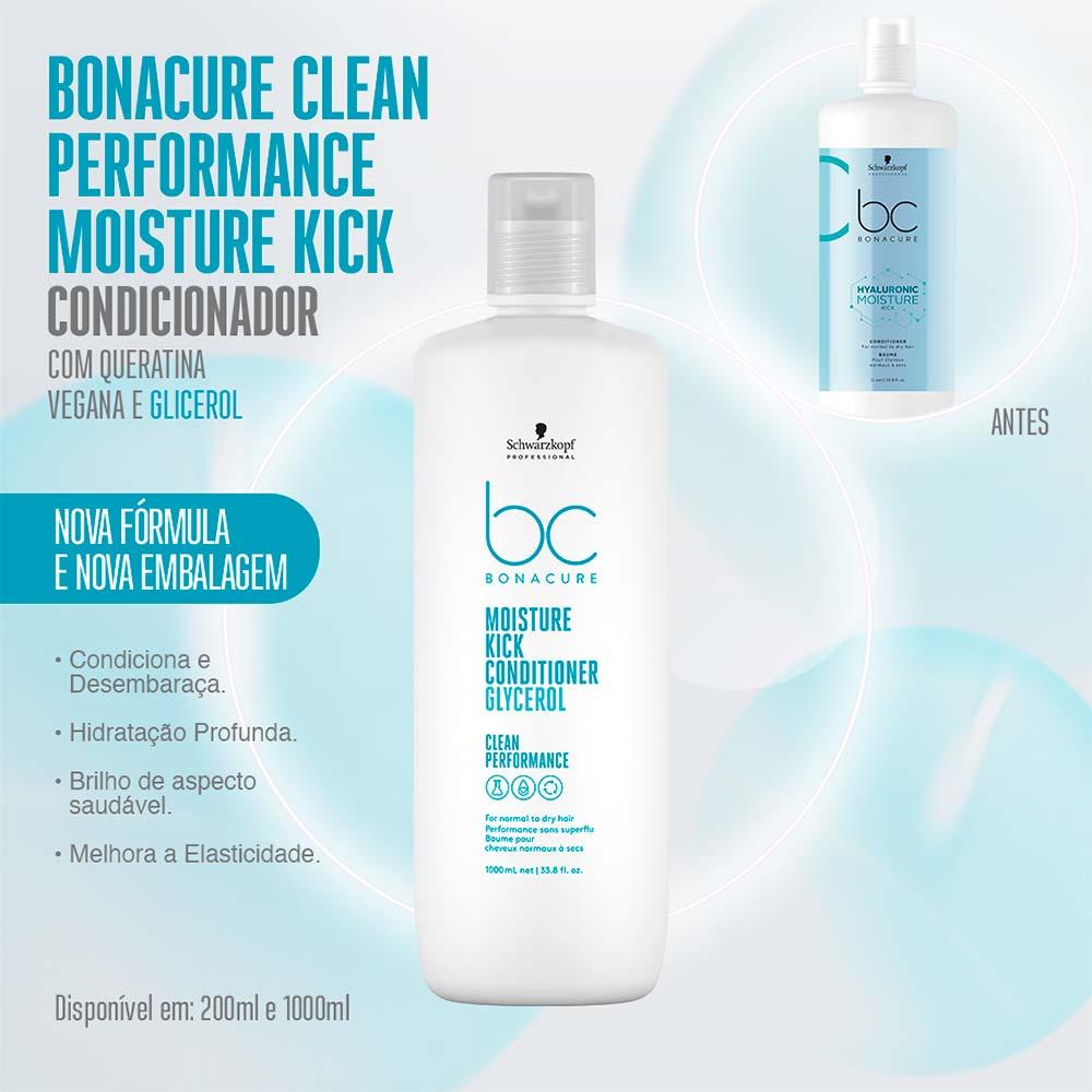 Schwarzkopf BC Clean Performance Moisture Kick - Condicionador - 2