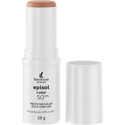 Episol Color Stick Mantecorp Skincare - Protetor Solar com Cor FPS50