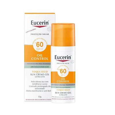 Eucerin Kit - Protetor Solar Corporal Toque Seco FPS60 + Protetor Solar Gel-Creme Oil Control FPS60