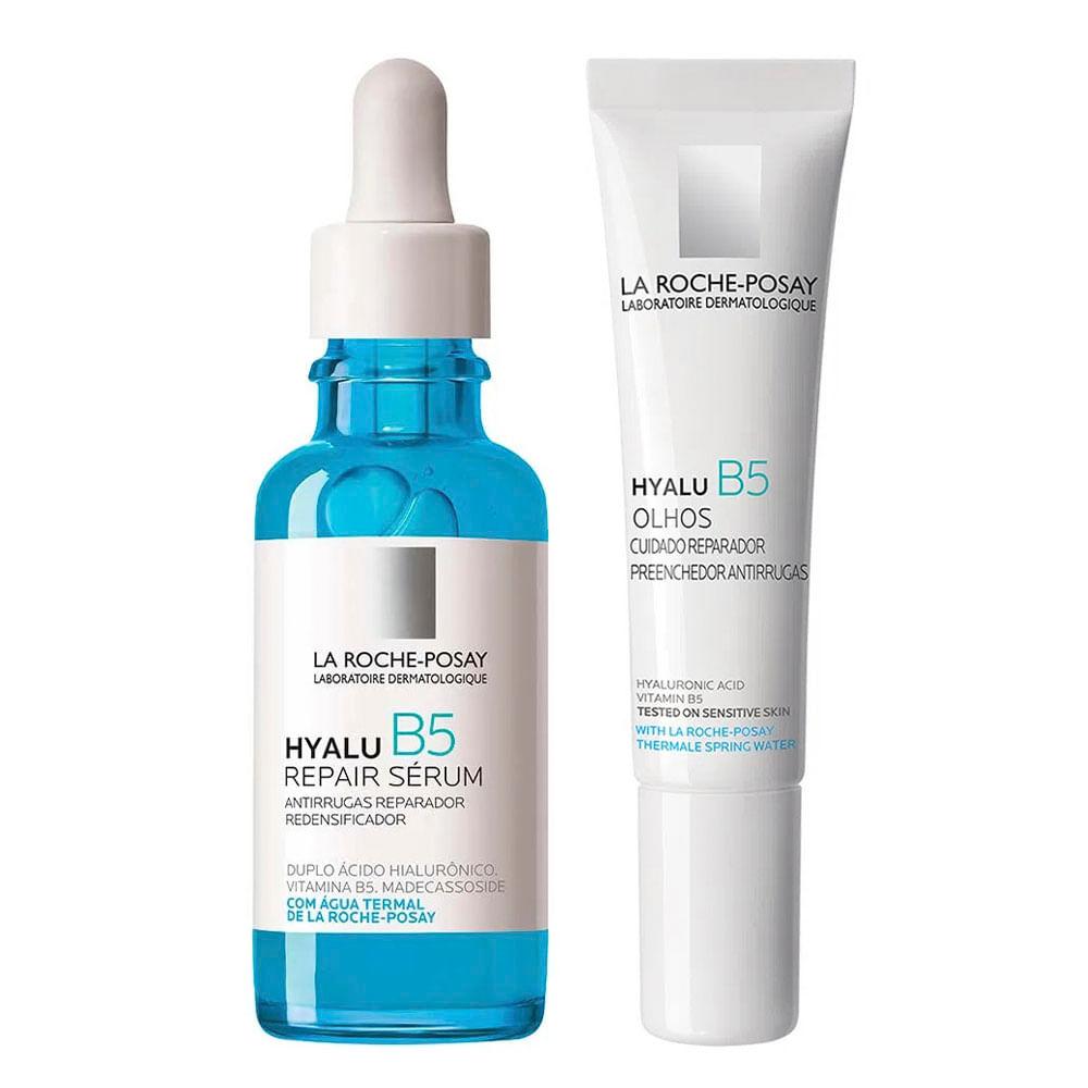 La Roche-Posay – Hyalu Kit – Sérum + Creme Olhos Anti-Idade Para Peles Maduras - 1