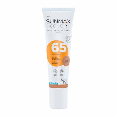 Protetor Solar Facial com Cor Sunmax Color Fps65
