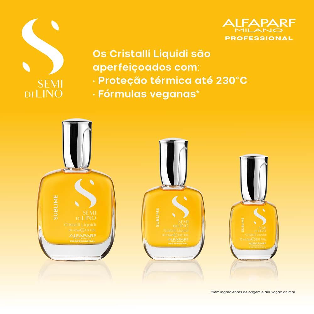 Alfaparf Milano Sublime Cristalli Liquid - Óleo Capilar - 6