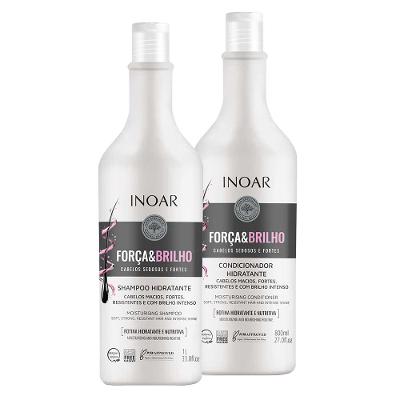 Inoar Força E Brilho Kit - Shampoo + Condicionador