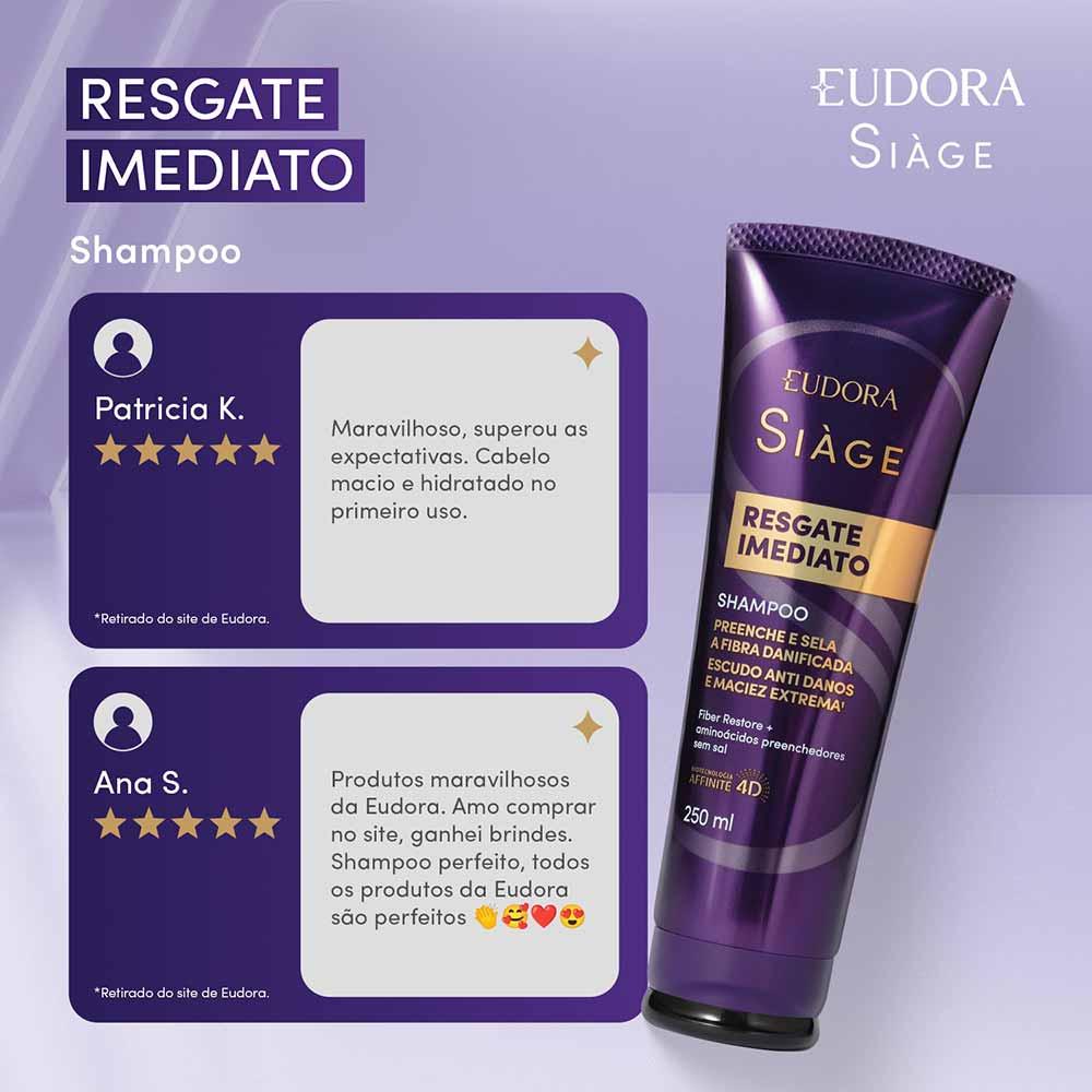 Eudora Siage Resgate Imediato Shampoo - 7