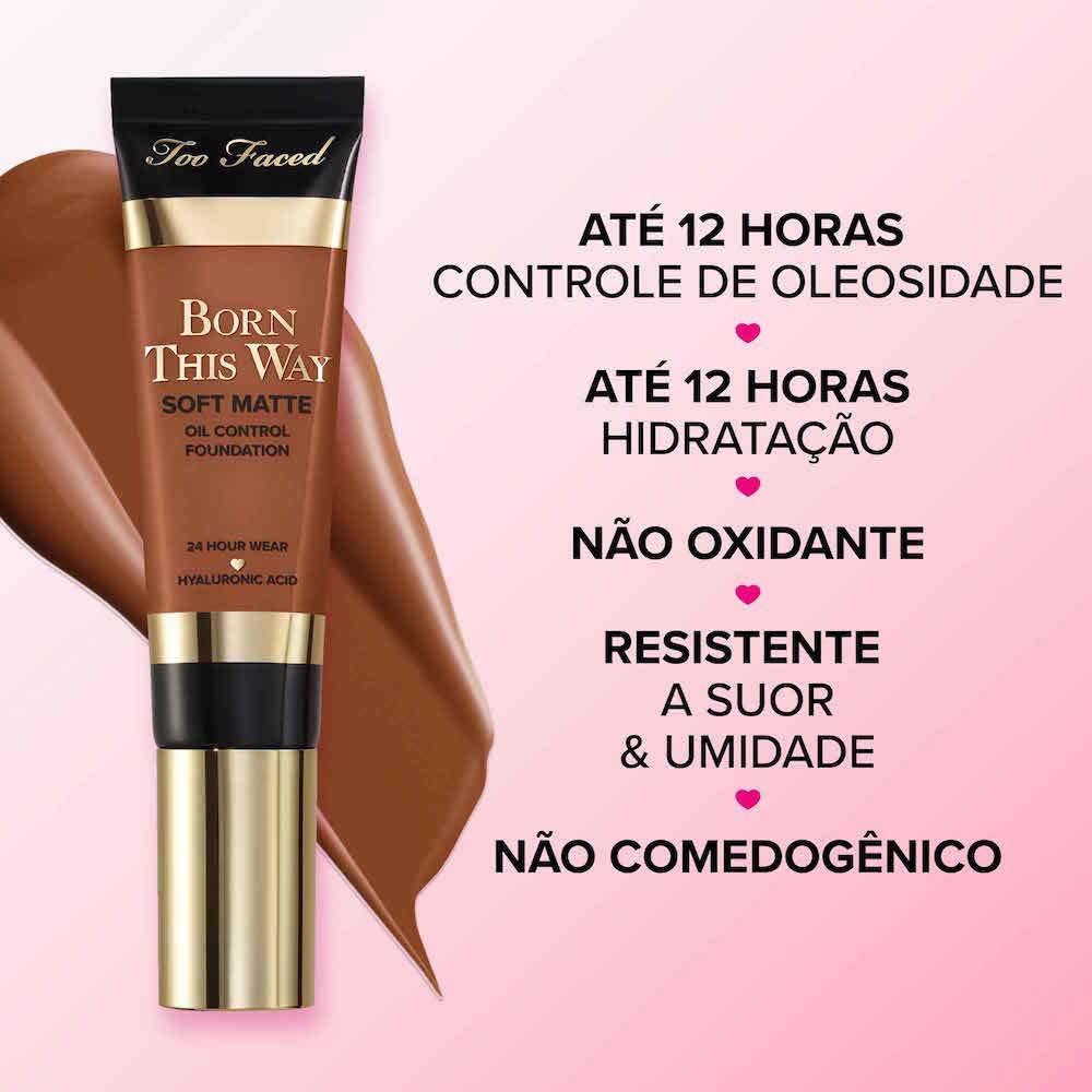 Base Líquida Too Faced Soft Matte - Born This Way - 6