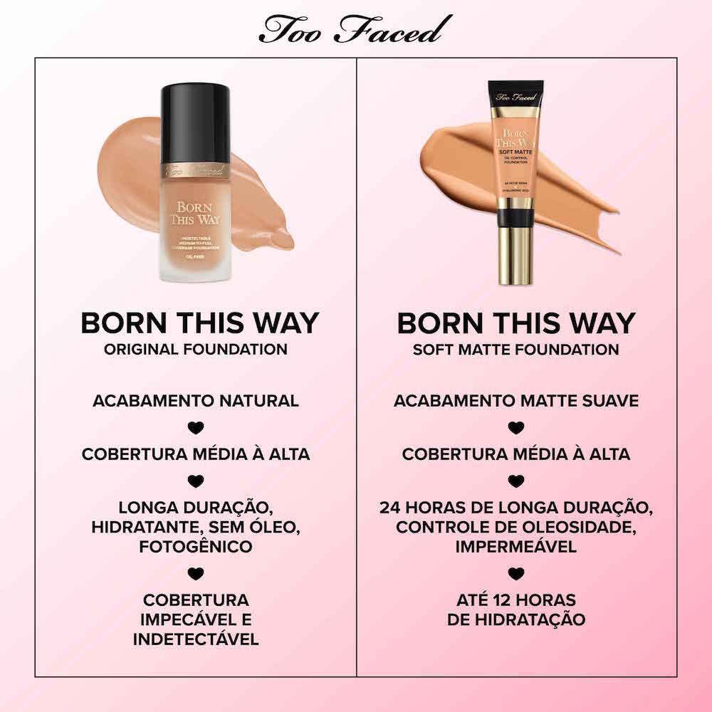 Base Líquida Too Faced Soft Matte - Born This Way - 7