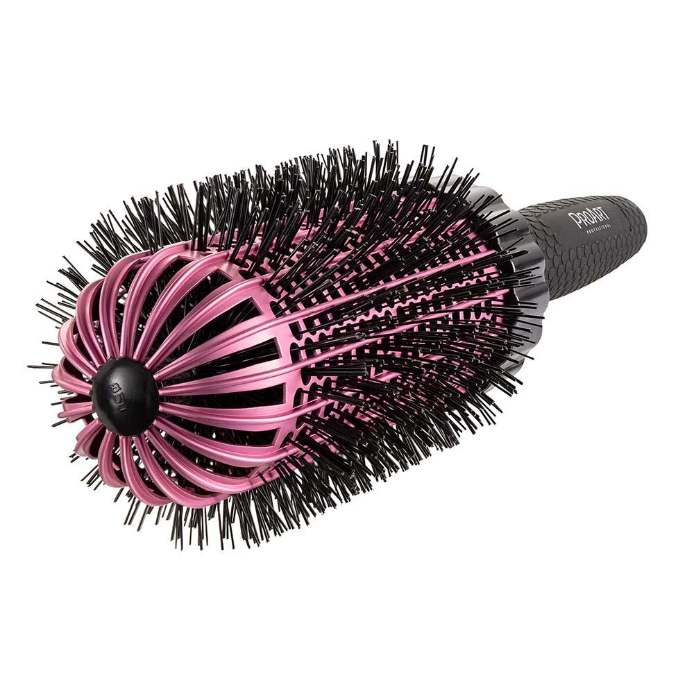 Escova de Cabelo ProArt Profissional Vent Pro Rosa - 2